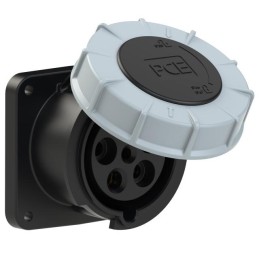 Gniazdo tablicowe proste POWER TWIST 63A 500V 3P+N+E IP67 335-7