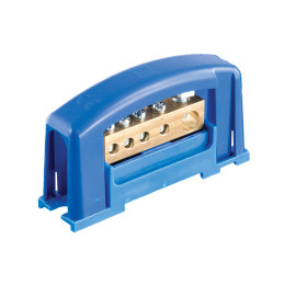 Zacisk ochronny 1x35mm2/4x16mm2 125A 450V niebieski E.4124P