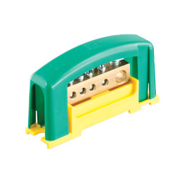 Zacisk ochronny 1x35mm2/4x16mm2 125A 450V żółto-zielono E.4125P