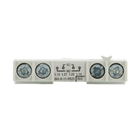 Styk pomocniczy NHI-B-11-PKZ0 1NO+1NC montaż czołowy 208277