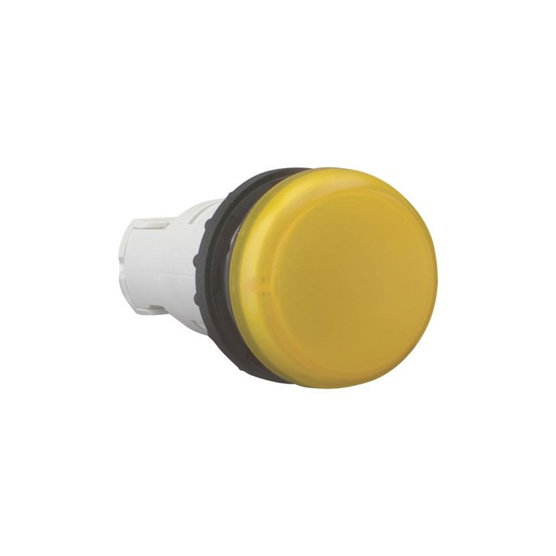 Główka lampki sygnalizacyjnej 22mm żółta M22-LC-Y 216910