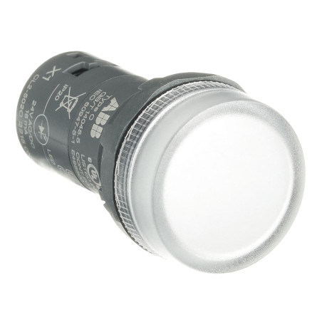 Lampka kompaktowa z diodą LED 24V AC/DC biała CL2-502C
