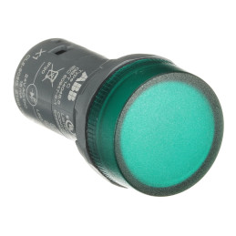 Lampka kompaktowa z diodą LED 24V AC/DC zielona CL2-502G