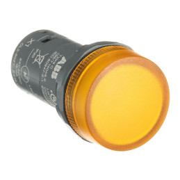 Lampka kompaktowa z diodą LED 22m 24V AC/DC zółta CL2-502Y