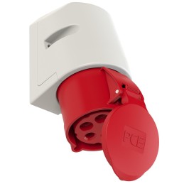 Gniazdo stałe 32A 400V 3P+N+PE IP44 125-6
