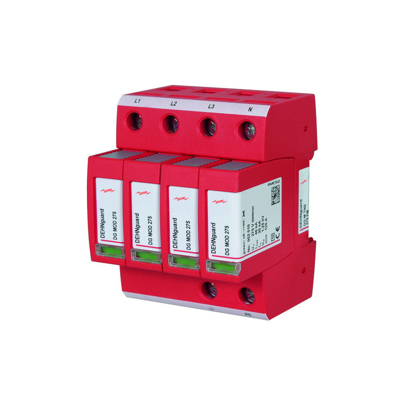 Ogranicznik przepięć typ T2 4-bieg 1,5kV 20kA DEHNguard DG M TNS 275 FM