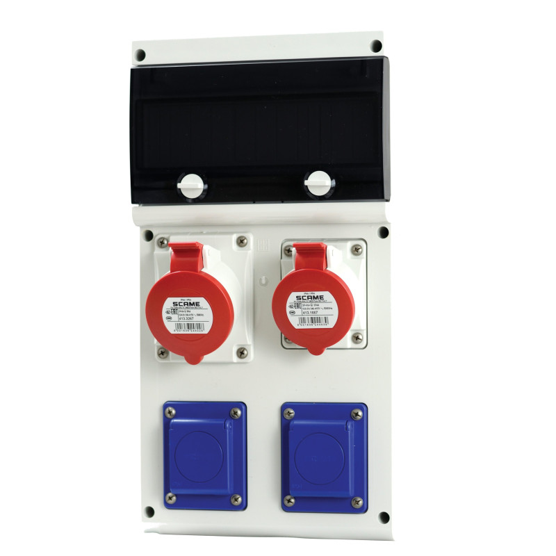 Rozdzielnica BLOCK 1x32A/5 + 1x16A/5 + 2x230V IP54 632.3122