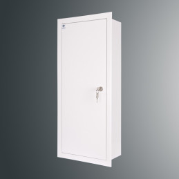 Rozdzielnica p/t modułowa RW 16NN 4x12S 672x288x130  szyna TSH35  zamek patent.9081 IP30 RAL9003
