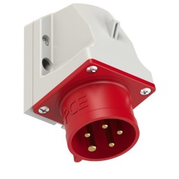 Wtyczka odbiornikowa 16A 400V 3P+Z+N IP44 515-6
