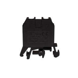 Złączka szynowa 2‑przewodowa 10 mm2 czarny ZUG-G10 A11-0203