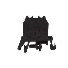 Złączka szynowa 2-przewodowa 4 mm2 czarny ZUG-G4 A11-0103