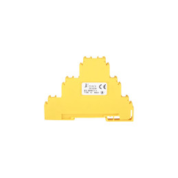 Złączka szynowa 6-przewodowa 3-piętrowa 4mm2 żółta ZG-G/34 A03-3001
