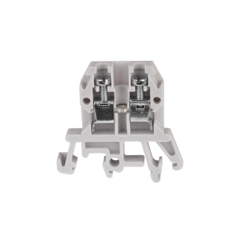Złączka szynowa 2-przewodowa 4 mm2 szara ZUG-G4 A11-0108