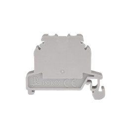 Złączka szynowa 2-przewodowa 2,5 mm2 szary ZG-G2,5 A11-8108