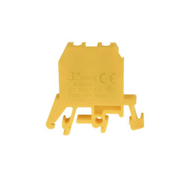 Złączka szynowa 2-przewodowa 4 mm2 żółty ZUG-G4 A11-0101