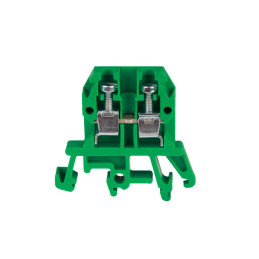 Złączka szynowa 2‑przewodowa 4 mm2 zielony ZUG-G4 A11-0105