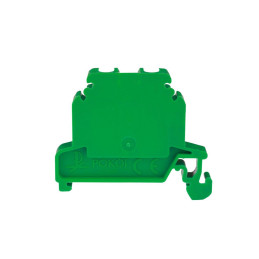 Złączka szynowa 2‑przewodowa 4mm2 zielony ZG-G4 A11-8205