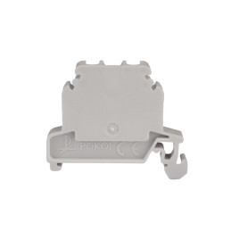 Złączka szynowa 2-przewodowa 4 mm2 szary ZG-G4 A11-8208