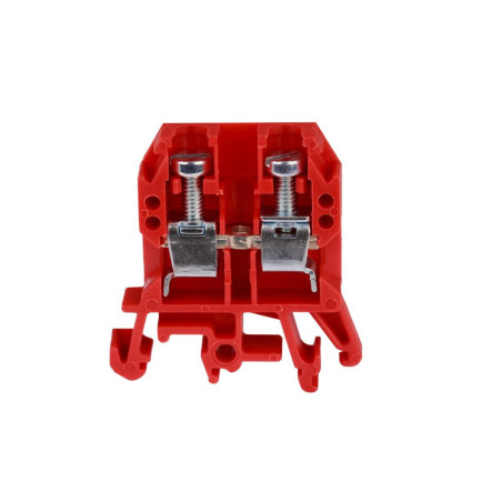 Złączka szynowa 2-przewodowa 10 mm2 czerwony ZUG-G10 A11-0207