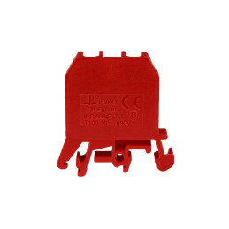 Złączka szynowa 2-przewodowa 10 mm2 czerwony ZUG-G10 A11-0207