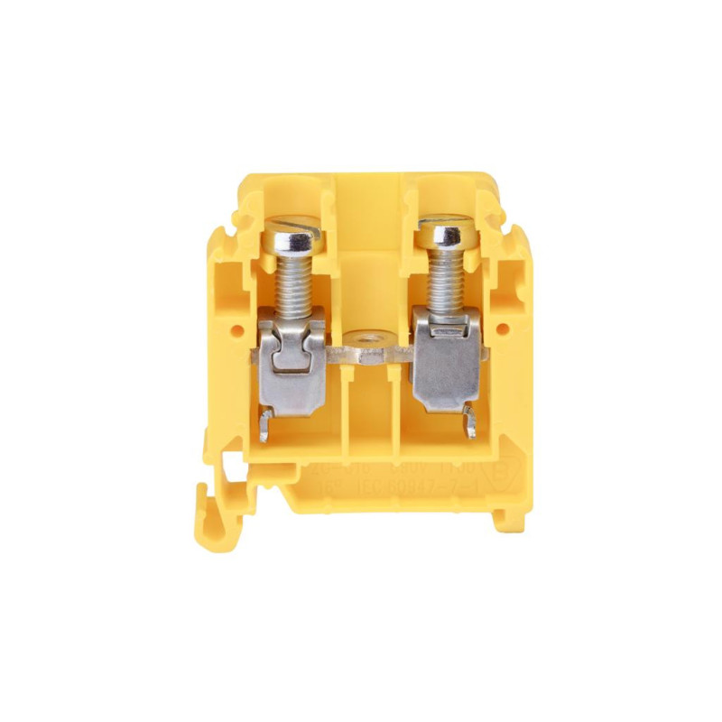 Złączka szynowa 2-przewodowa 16 mm2 żółty ZG-G16 A11-8401