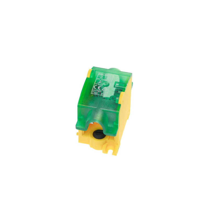Odgałęźnik instalacyjny 1P OBL 25/16‑1 1x25mm2/4x16mm2 żółty-zielony A13-6111