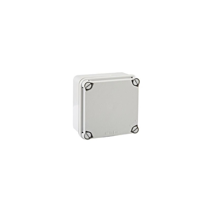 Puszka instalacyjna LIGHT pokrywa pełna, gładka 108x108x64 (7xM25) IP66/67