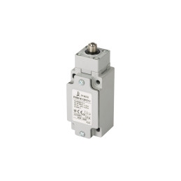 Wyłącznik krańcowy metal 1R 1Z migowy popychacz stalowy z końcówką kulistą PBM1E12PZ11 A37-3390