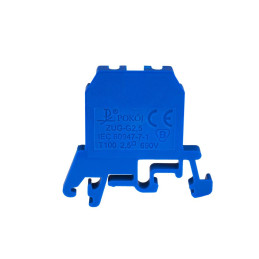 Złączka szynowa 2-przewodowa 2,5 mm2 niebieski ZUG-G2,5 A11-0076