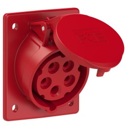 Gniazdo tablicowe skośne TWIST 16A 5P 400V IP44 415-6