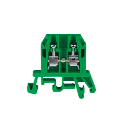 Złączka szynowa 2‑przewodowa 2,5 mm2 zielony ZUG-G2,5 A11-0075