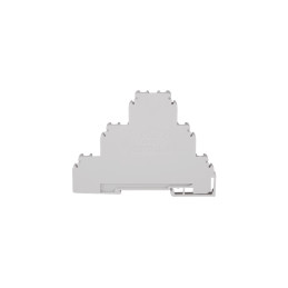 Złączka szynowa 6-przewodowa 3-piętrowa z sześcioma zaciskami 4mm2 szary ZG-G/31 A03-0008