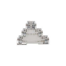 Złączka szynowa 6-przewodowa 3-piętrowa 4mm2 szary ZG-G/32 A03-1008