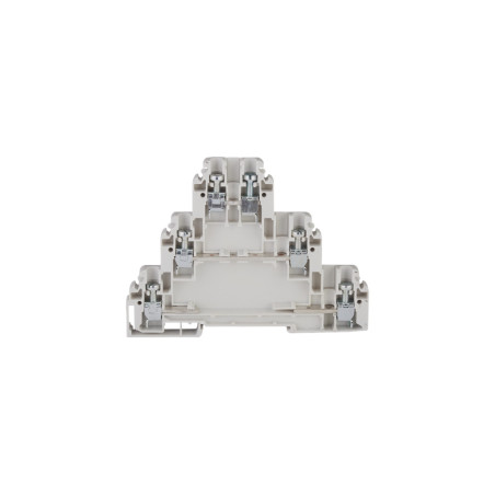 Złączka szynowa 6-przewodowa 3-piętrowa 4mm2 szary ZG-G/32 A03-1008