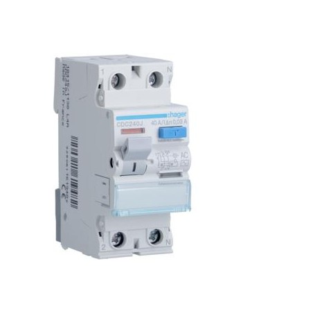 RCCB Wyłącznik różnicowoprądowy 1P+N 40A 30mA 6kA AC