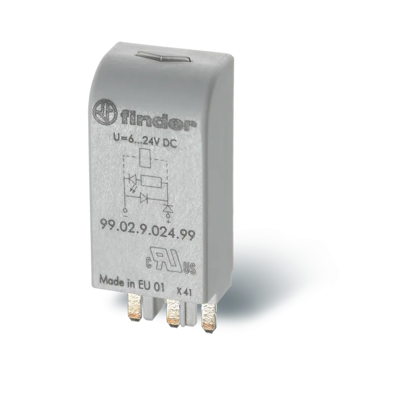Moduł LED + warystor 28...60V AC/DC 99.02.0.060.98 Finder