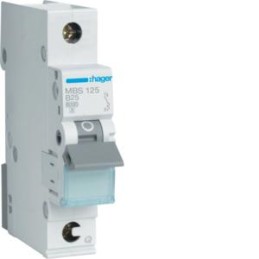Wyłącznik nadprądowy 1P B25A 6kA Hager MBS125 QuickConnect