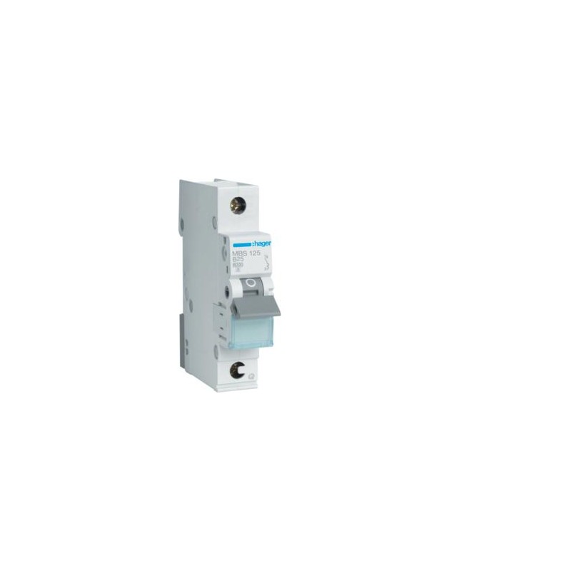 Wyłącznik nadprądowy 1P B25A 6kA Hager MBS125 QuickConnect