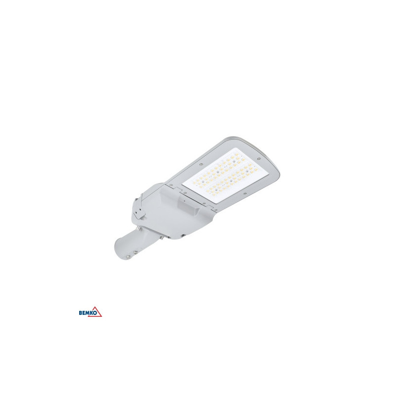 Oprawa uliczna LED AVENUE 50W 4000K 9250LM IP66 jasnoszara