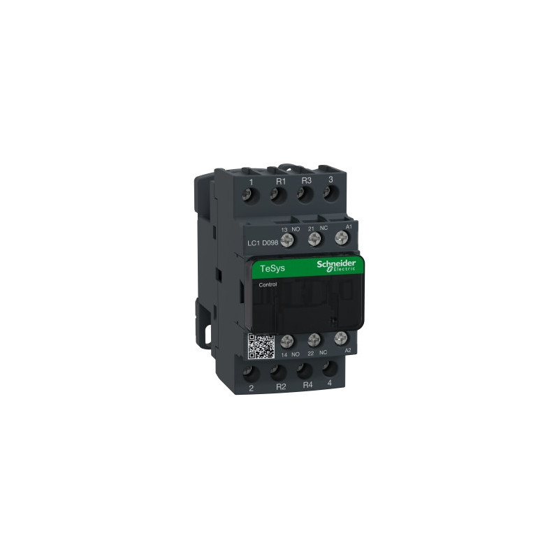 Stycznik mocy TesSys Deca AC1 25A 4P 2NO+2NC 24VAC LC1D128B7