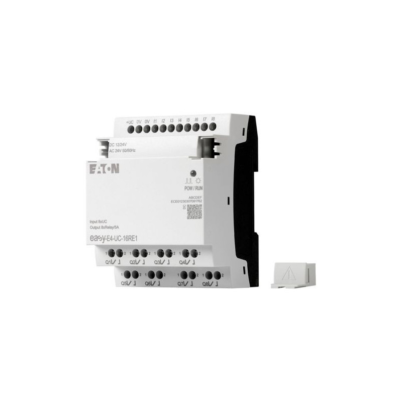 Rozszerzenie wejść/wyjść 12-24VDC 24VAC 8 DI 8DO-T EASY-E4-UC-16RE1 197218