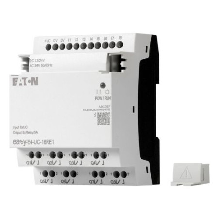 Rozszerzenie wejść/wyjść 12-24VDC 24VAC 8 DI 8DO-T EASY-E4-UC-16RE1 197218