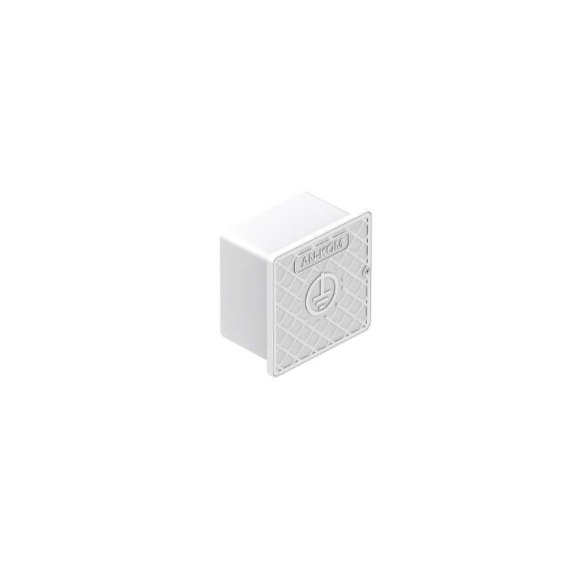Skrzynka probiercza ścienna 150x150x100 biała /TW/ TYP AN-60A/B G645508