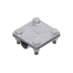 Złącze uziomowe 3 płytki, B=40mm, fi18 mm /OG/ TYP AN-52D/OG/ F195040