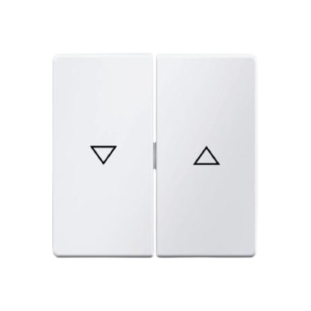 Q.x Klawisze z nadr. symb. "strzałka" łącz. 2-kl., biały, aks