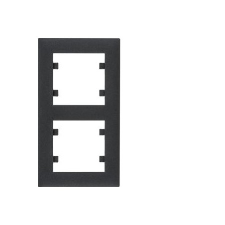 lumina intense Ramka 2-krotna pionowa, czarny